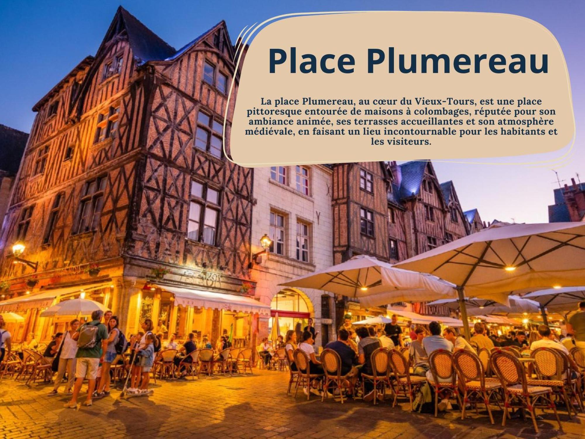 L'Oeillet - Place Plumereau Тур Экстерьер фото